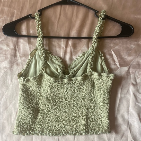 Green forever 21 crop top - Picture 2 of 3